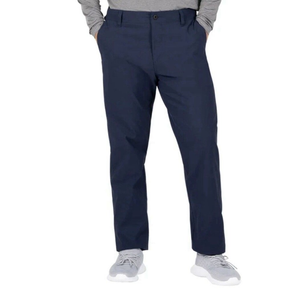 Gerry Men’s Fleece Lined Pants 38x30 Dark Blue Water Resistant Stretch NWT